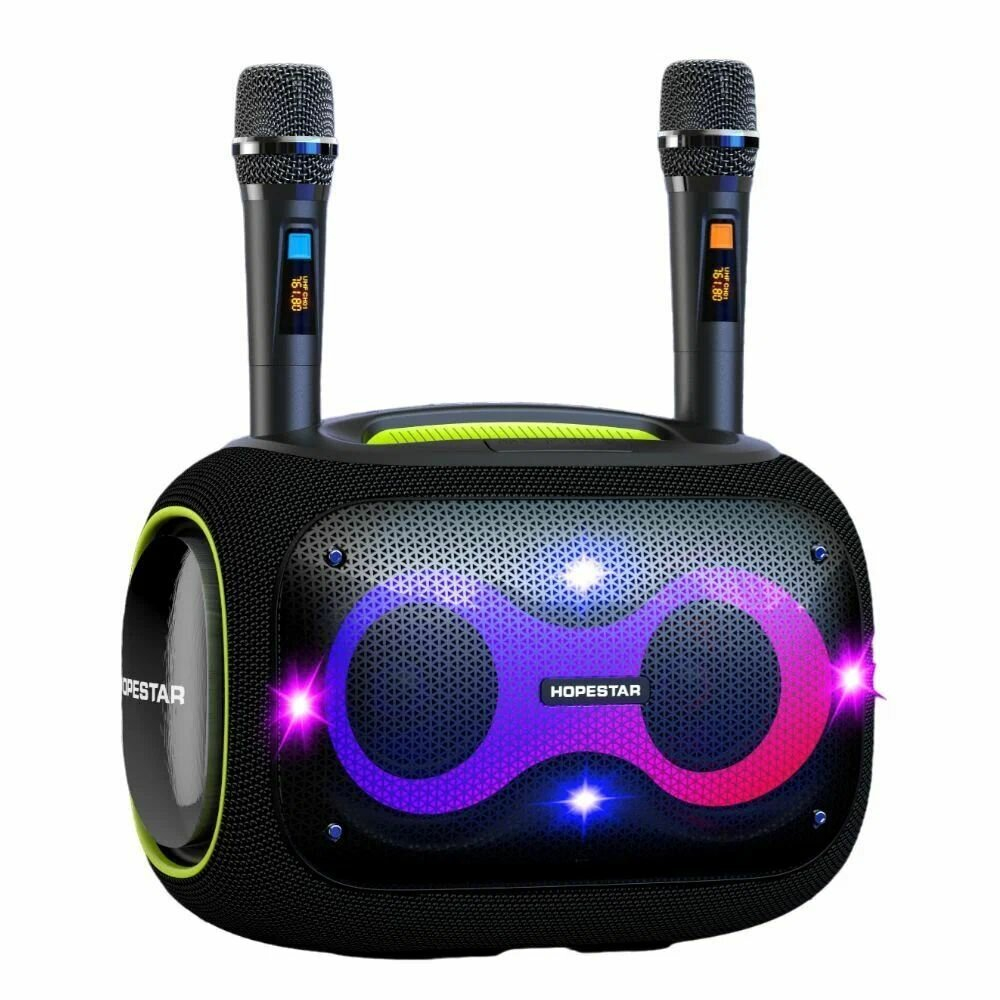Bluetooth Колонка Hopestar Party Box 120W Black с функцией TWS, беспроводной динамик, колонка для пикника