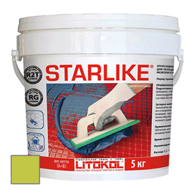 Затирка эпоксидная Litokol Litochrom Starlike C.410 Mela 5 кг