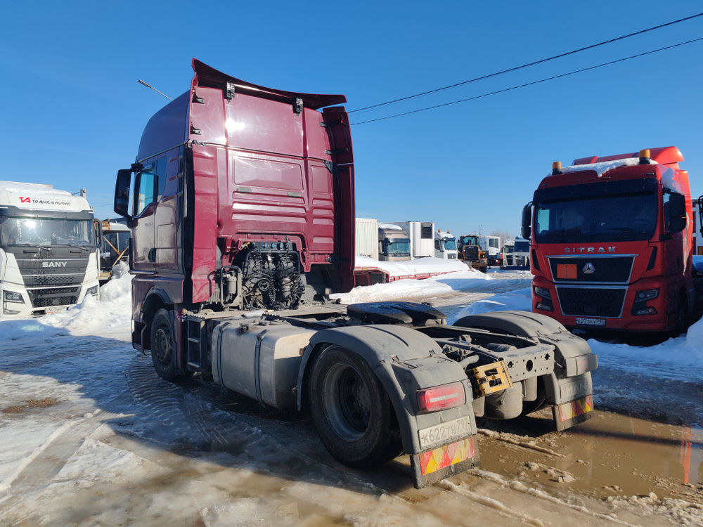 MAN TGX 4x2 Седельный тягач 18.510 4x2 BLS (Дизельный, 12,4 л, 510 л.с., АТ)