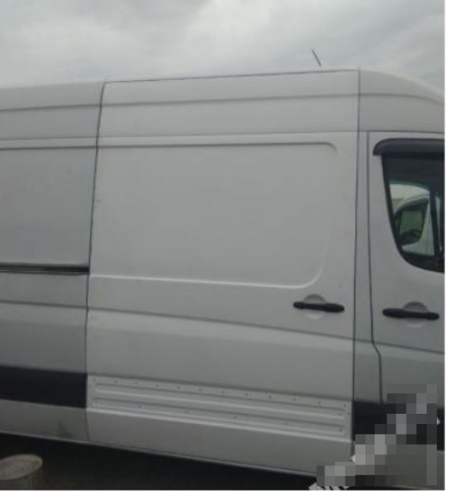 Дверь сдвижная стеклопластик для Mercedes Sprinter W906 / Volkswagen Crafter