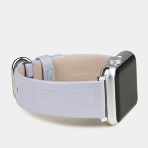 Ремешок для Apple Watch 40/41/42 mm из кожи козы, цвета сирени