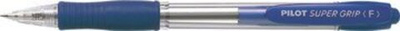 Ручка шариковая автоматическая Pilot Super Grip 0.7мм синяя