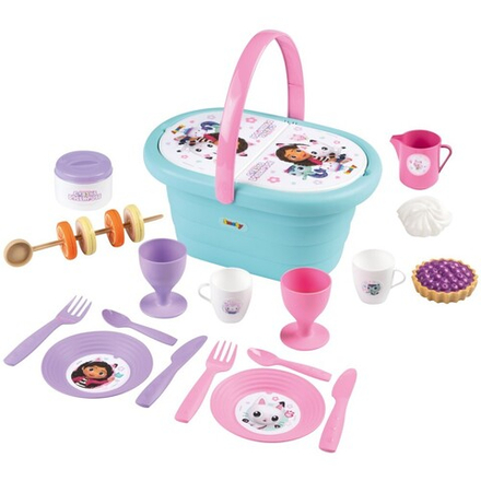 Smoby - Корзина для пикника Gabi Cat House + 21 аксессуар 312506 / артикул   312506  / GTIN 3032163125068