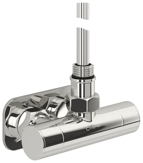 Вентиль Сунержа 1х1/2" угловой скрытый-скрытый EU50 левое