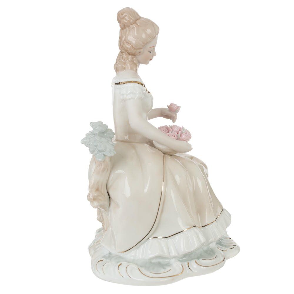 GAEM Фигурка декоративная "Девушка", L18 W13,5 H22 см