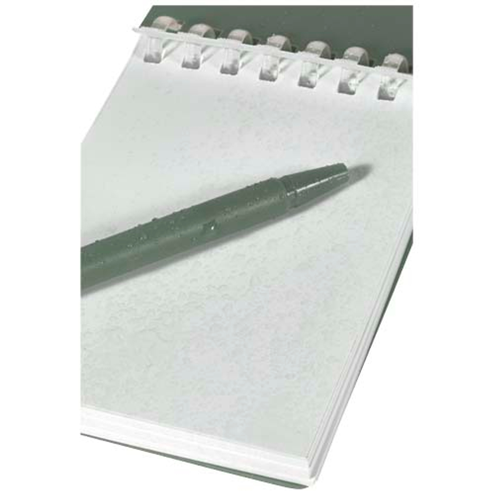 Lig Mini набор из блокнота в мягкой обложке из переработанного пластика и шариковой ручки (синие чернила)