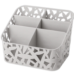 Органайзер универсальный для хранения, светло-серый, 19,5*16*14,6 см