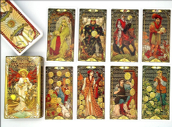 Таро Арт-Нуво Золотое / Golden Art Nouveau Tarot