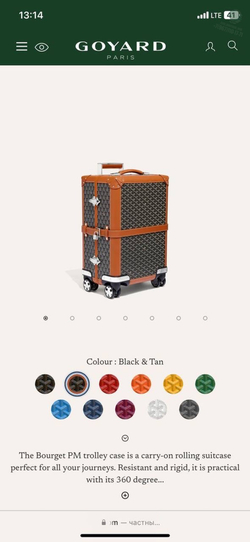 Чемодан Goyard
