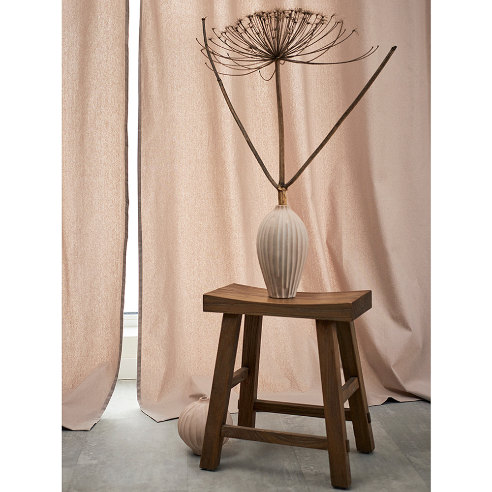 Штора с помпонами 150х290см Tkano Essential бежево-серая