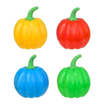 Точилка Basir, одинарная, с контейнером, серия "Тыква", 3.5 см