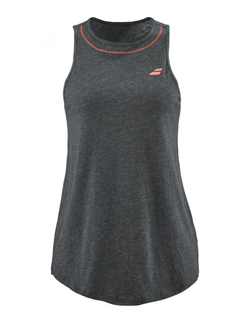 Женский топ теннисный Babolat Exercise Cotton Tank W - серый