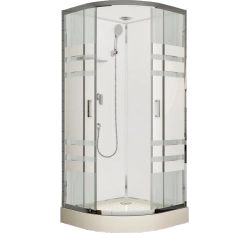 Душевая кабина Esbano (Эсбано) ESE-100CR, с низким поддоном, 100х100х210