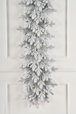 Гирлянда рождественская Византийская заснеженная