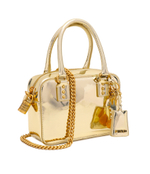 Кожаная сумка через плечо MINI BOWLING Pinko - золотой(102791 A1JD)