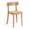 Стул Romane светлый бук с сиденьем из ротанга