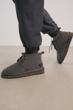 Джоггеры утеплённые, асфальт