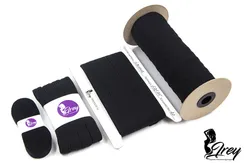 170 626/15 ОПТ Бейка окантовочная Lauma Fabrics, 15 мм, черный 170