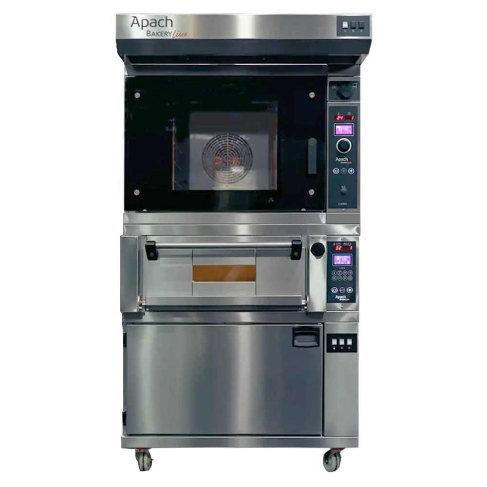 Печь конвекционная электрическая Apach Bakery Line K5TPHSE DP+E218PA