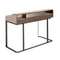 Туалетный столик 3279 из экокожи, ореха и серой стали