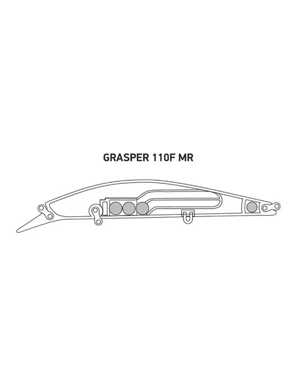 Воблер для рыбалки LureMax GRASPER