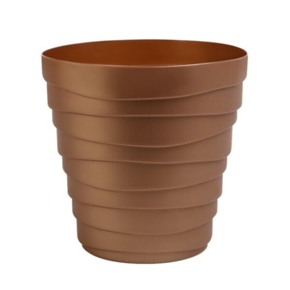 Кашпо "Бархан" (1,4л) Цв. Золотой песок