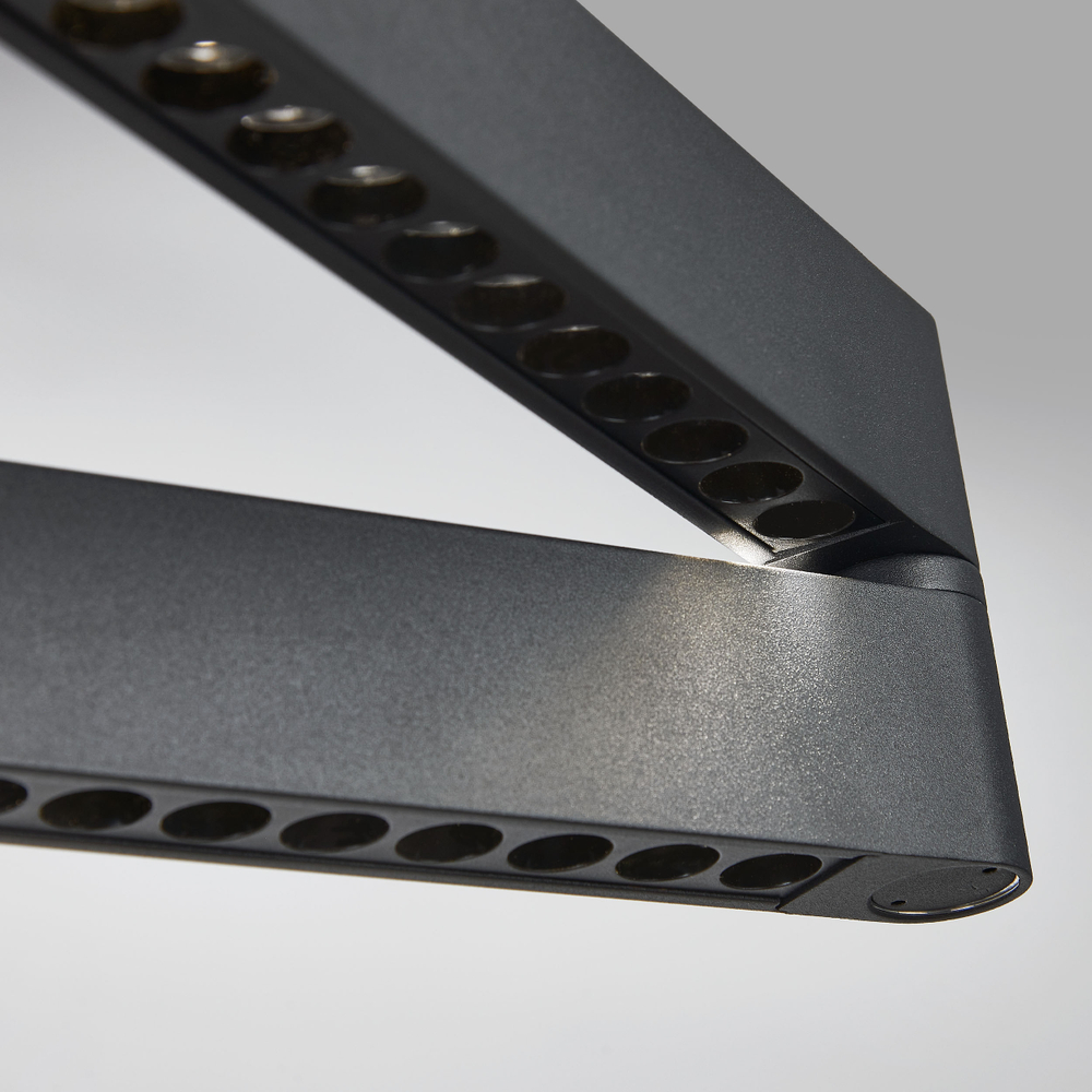 740147 Люстра DIVE LED 72W 3700LM G ЧЕРНЫЙ 4000K