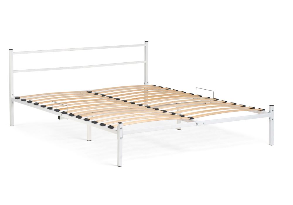 Двуспальная кровать Фади 160х200 белая