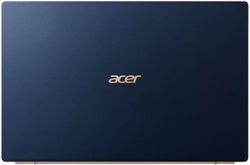 Ноутбук ACER Swift 5 SF514-54-576D, 14;, IPS, Intel Core i5 1035G1 8ГБ, 256ГБ SSD, Intel Iris Plus graphics , Windows 10, NX.AHFER.003, синий