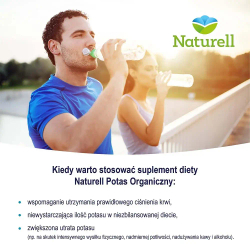 Naturell Organic Potassium - 100 таблеток