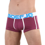 Сливовые трусы-боксеры с розовыми вставками на задней части (Размер: L) (Цвет: сливовый)