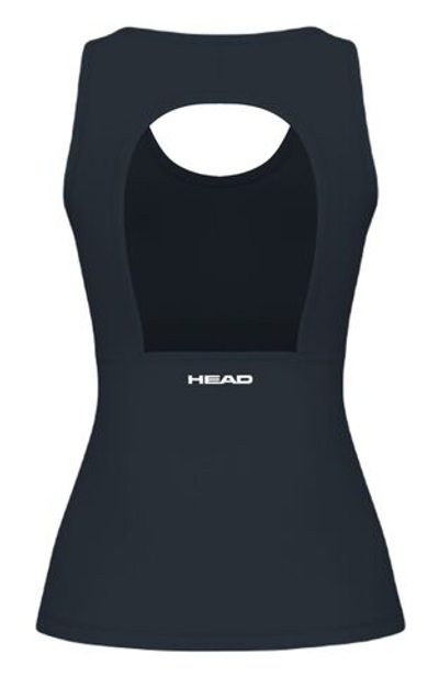 Женский топ теннисный Head Move Tank Top - navy