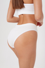 Бесшовные трусы слипы из итальянской пряжи