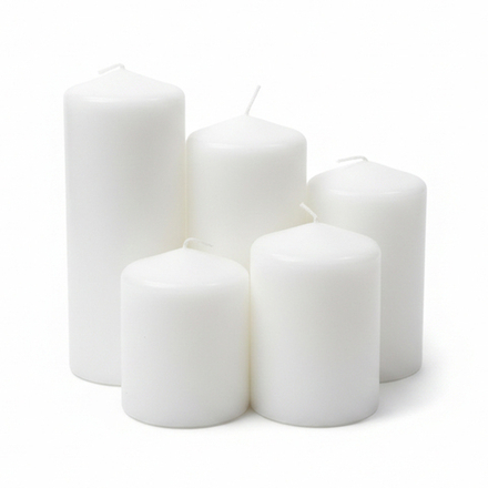 Набор свечей Gubbo (в наборе 5 свечей), парафин