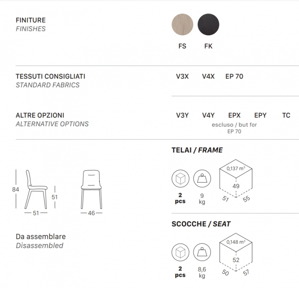 Стул с обивкой Scab Design Natural Alice Pop, беленый бук, зеленый