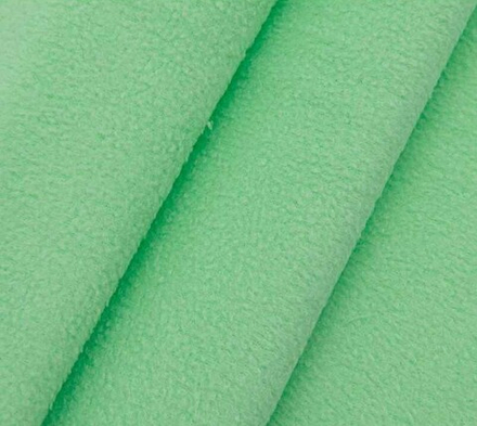 Трикотаж Флис 180 (45 х 50 см, 50 х 50 см +- 2см) цвет светло-зеленый (10216120/170818/0054379, Кита
