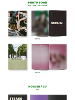 Альбом STAYC - STEREOTYPE 1st Mini Album 2 Version SET