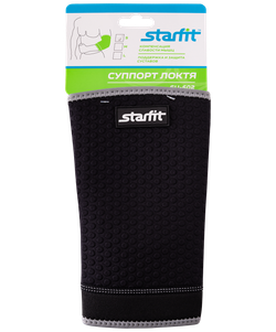 Суппорт локтя Starfit SU-602, черный. Размер: S