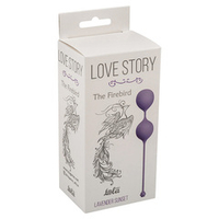 Фиолетовые вагинальные шарики 3,4см Lola Games Love Story The Firebird Lavender Sunset 3010-01Lola