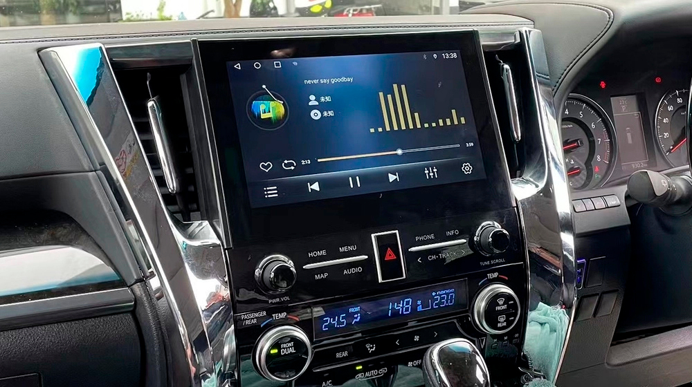 Автомагнитола LX Mode для Toyota Alphard 2015-2019 (авто с высокими опциями)