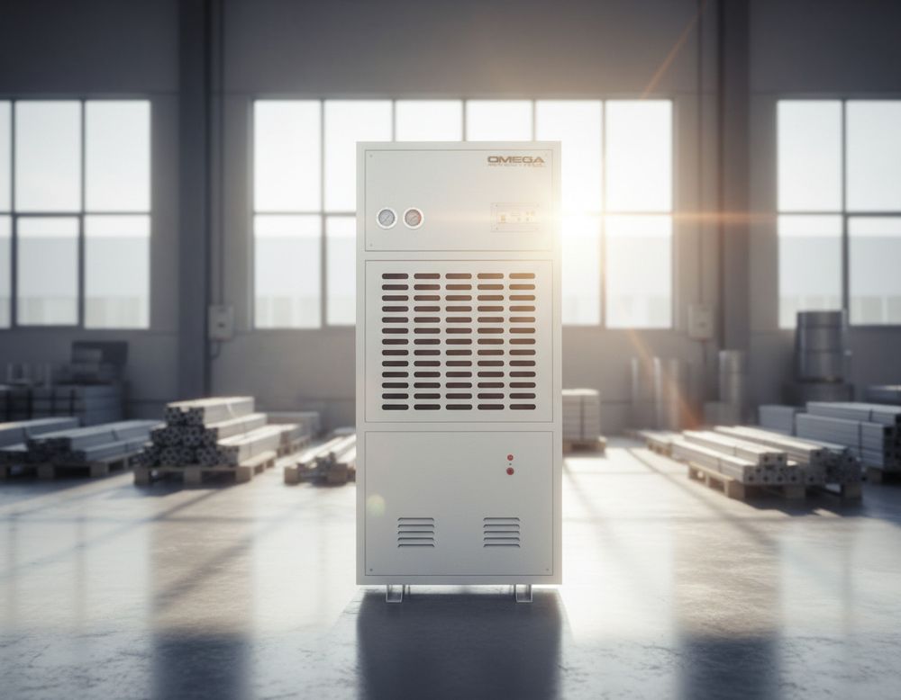 Осушитель воздуха DH 115 S Omega Air Control промышленный - [до 245 л. за сутки / для S≈600 м²]