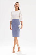 23588 Блузка женская (молочный)