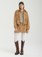 Женская Куртка Collection Suede Shirring