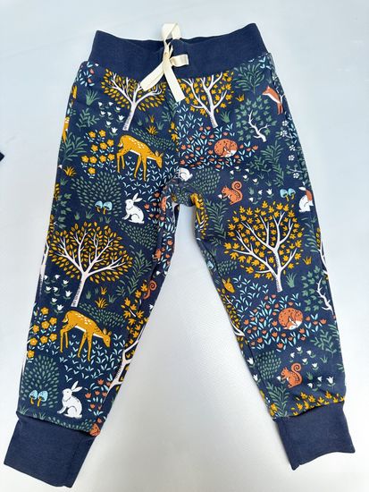 Комплект из футера "Лес" индиго