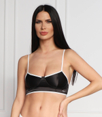 сатиновый бюстгальтер Karl Lagerfeld - черный(230W2122)