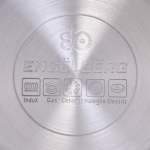 Чайник из нержавеющей стали 3,5л «Грация» со свистком, граффит