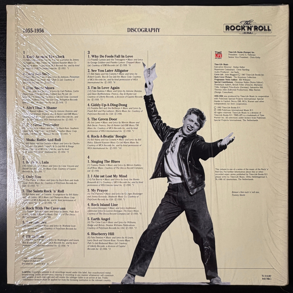Сборник The Rock 'N' Roll Era - 1955-1956 2LP (Голландия 1992г.)