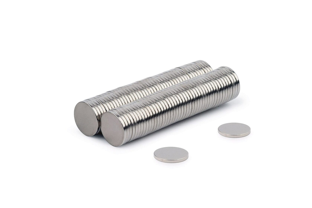 Неодимовый магнит диск 10х1 мм 