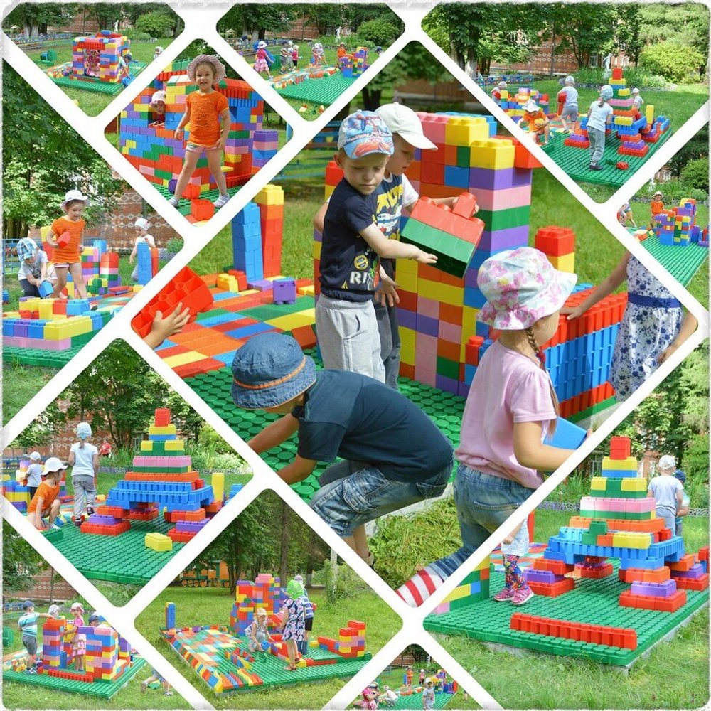 Набор GigoBloks Outdoor 10" М - 294x216 см