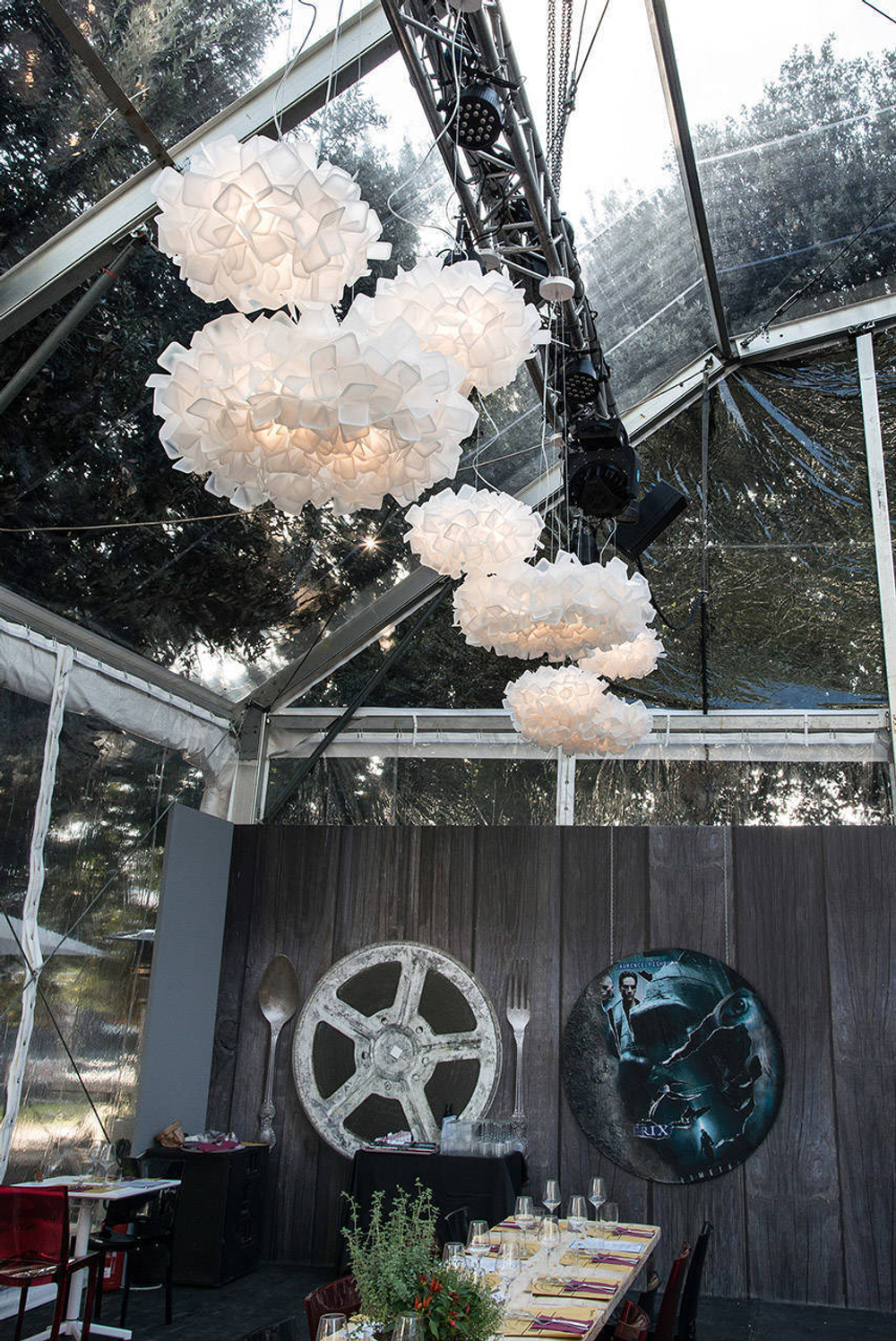 Pendant design lamp Clizia by Slamp D53 (Orange)